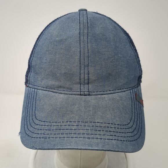 Penguin by Munsingwear Trucker Hat Blue One Size Adjustable Mesh Back - Picture 2 of 8